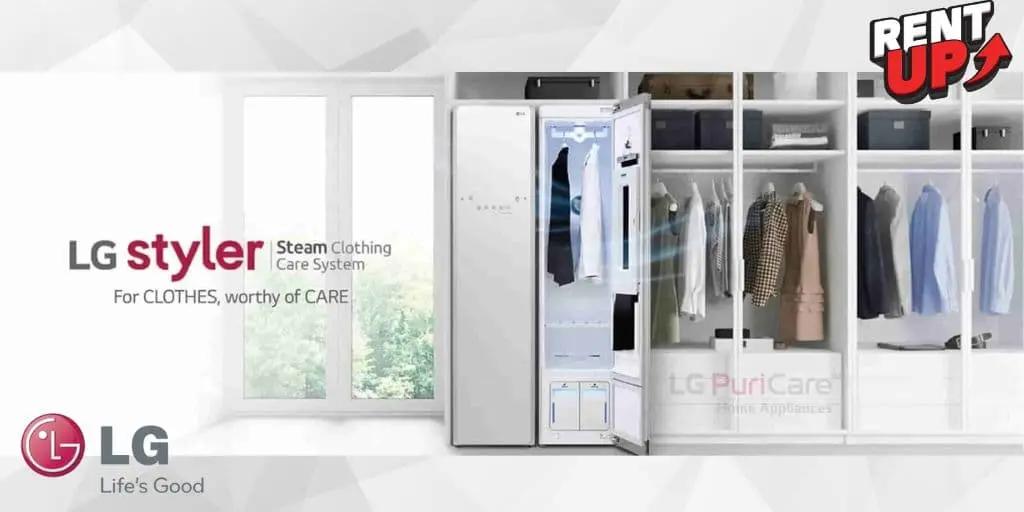 LG True Steam Styler Wardrobe sterlization