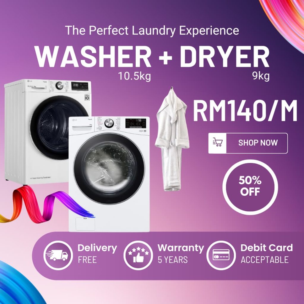 LG PuriCare Rent Up washer Taman Saujana Puchong, LG PuriCare Rent Up washing machine Taman Sentosa Perdana, LG PuriCare Rent Up dryer Taman Wawasan Puchong, LG PuriCare Rent Up mesin pengering baju Bangi, LG PuriCare Rent Up washer dryerTaman Mayang Jaya,