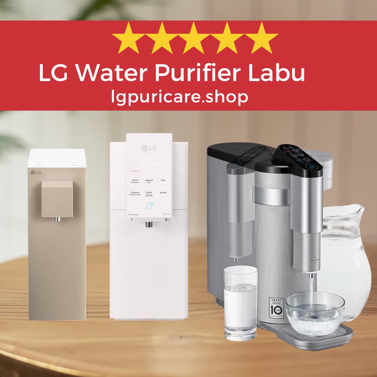 LG PuriCare Water Purifier Labu WD516AN & WD518AN, LG PuriCare Water Filter Labu WD516AN & WD518AN, LG Rental Up Water Purifier Labu WD516AN & WD518AN, LG Rental Up Water Filter Labu WD516AN & WD518AN,