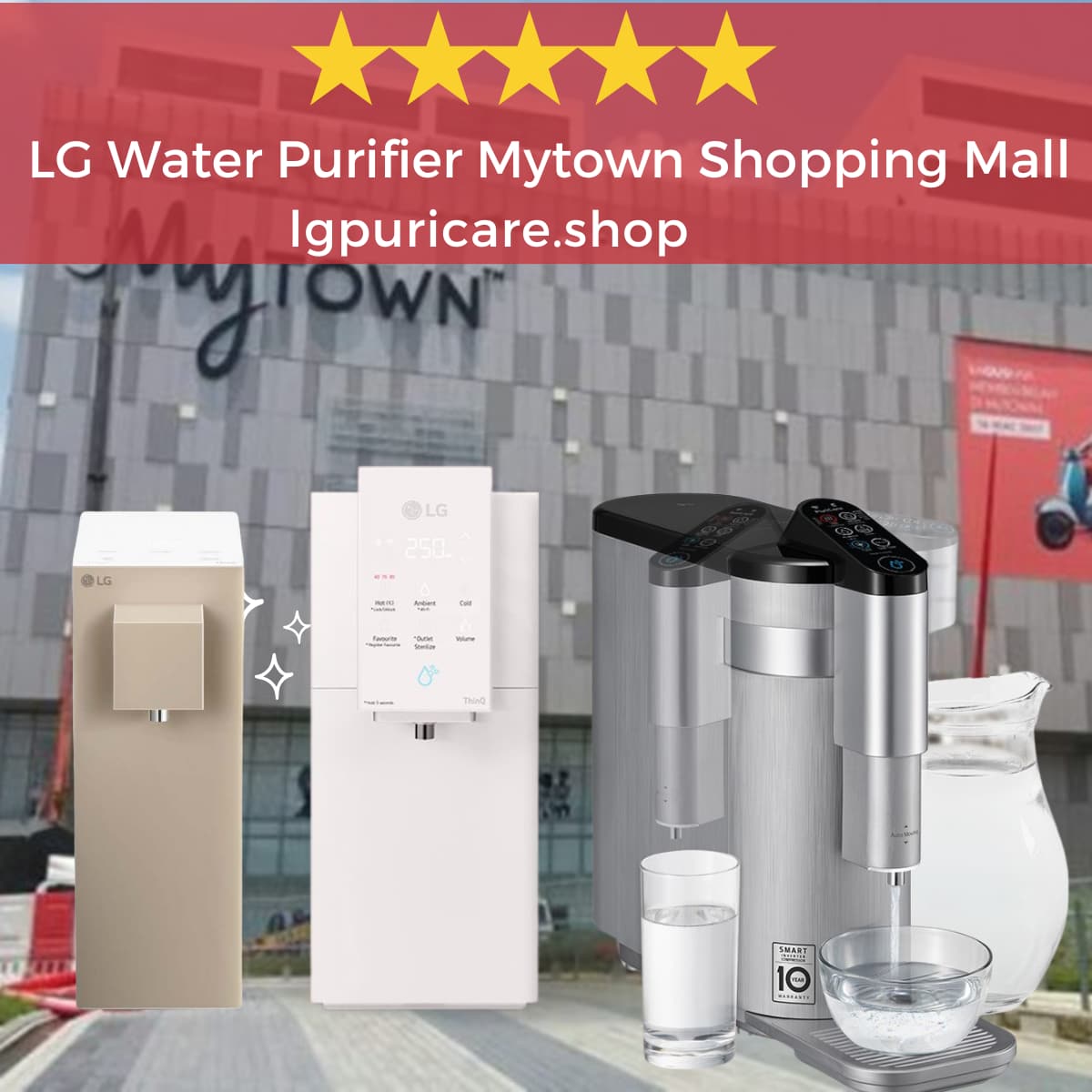 LG PuriCare Water Purifier Mytown Shopping Mall WD516AN & WD518AN, LG PuriCare Water Filter Mytown Shopping Mall WD516AN & WD518AN, LG Rental Up Water Purifier Mytown Shopping Mall WD516AN & WD518AN, LG Rental Up Water Filter Mytown Shopping Mall WD516AN & WD518AN,