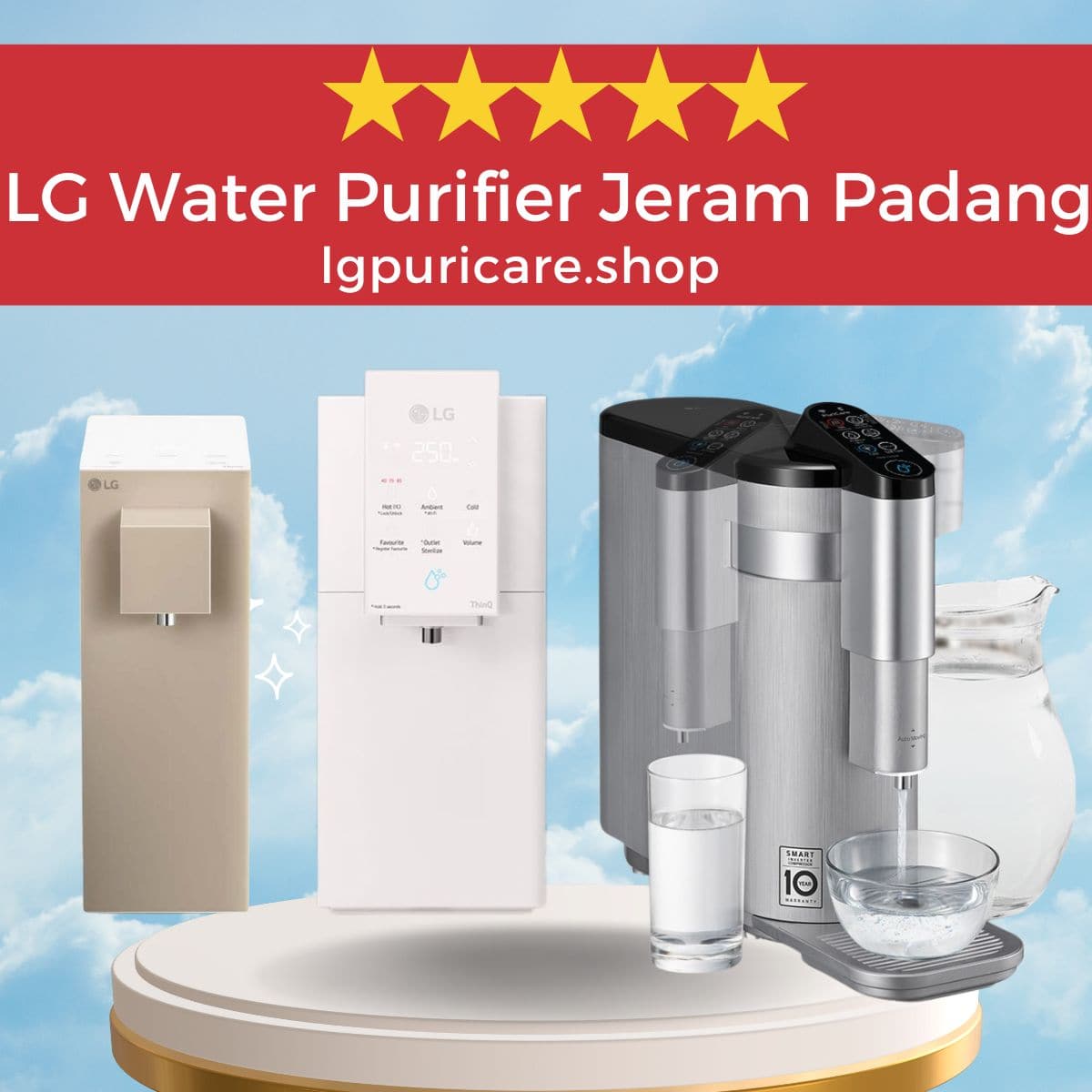 LG PuriCare Water Purifier Jeram Padang WD516AN & WD518AN, LG PuriCare Water Filter Jeram Padang WD516AN & WD518AN, LG Rental Up Water Purifier Jeram Padang WD516AN & WD518AN, LG Rental Up Water Filter Jeram Padang WD516AN & WD518AN,
