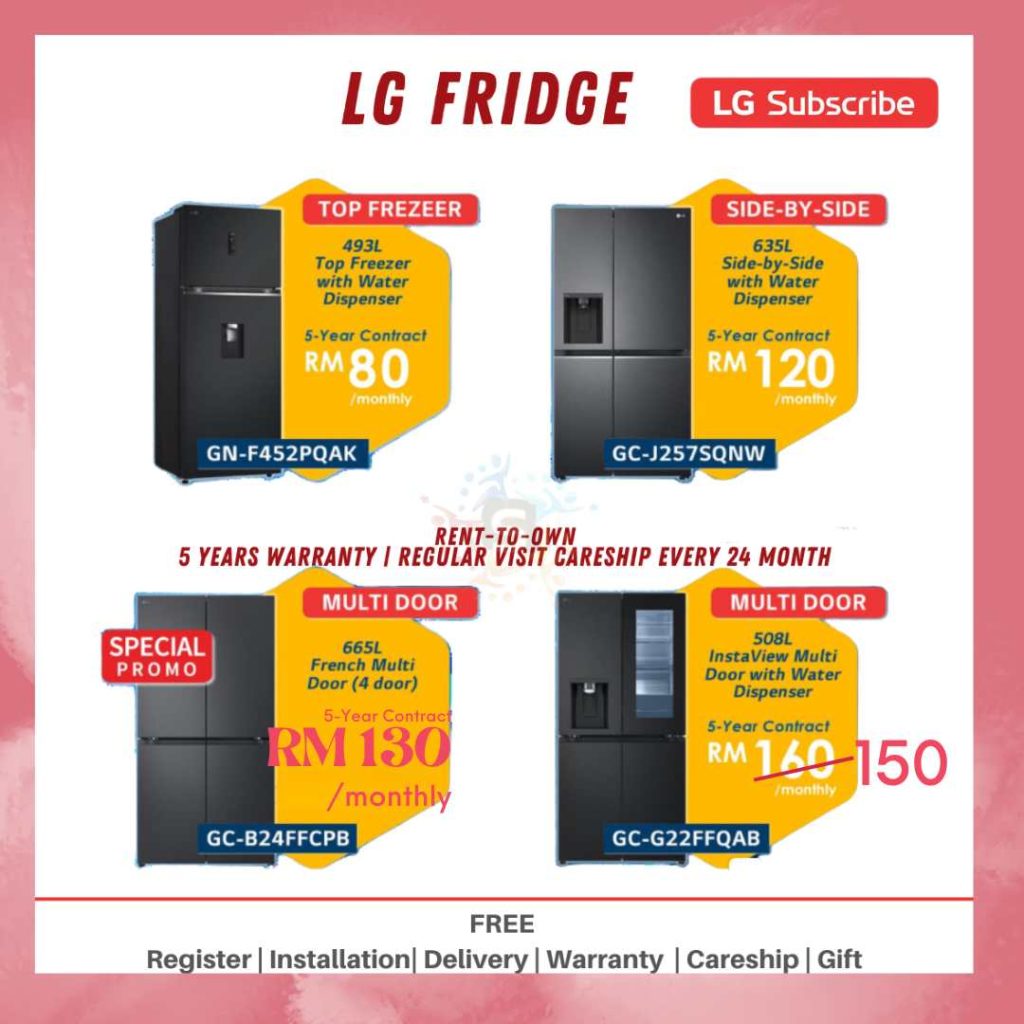 LG Subscribe Rent Up side by side Freezer putrajaya, LG Subscribe Rent Up side by side Freezer seri kembangan, LG Subscribe Rent Up side by side Freezer bukit jalil, LG Subscribe Rent Up side by side Freezer bandar mahkota cheras