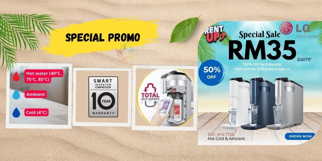 LG PuriCare Rent Up hot and cold Water Purifier Damansara Perdana, LG PuriCare Rent Up hot and ambient Water Purifier Puchong Bdr Puteri, LG PuriCare Rent Up Water filter rental Seri Kembangan, LG PuriCare Rent Up Water Purifier Sepang, LG PuriCare Rent Up Water Purifier Serendah,