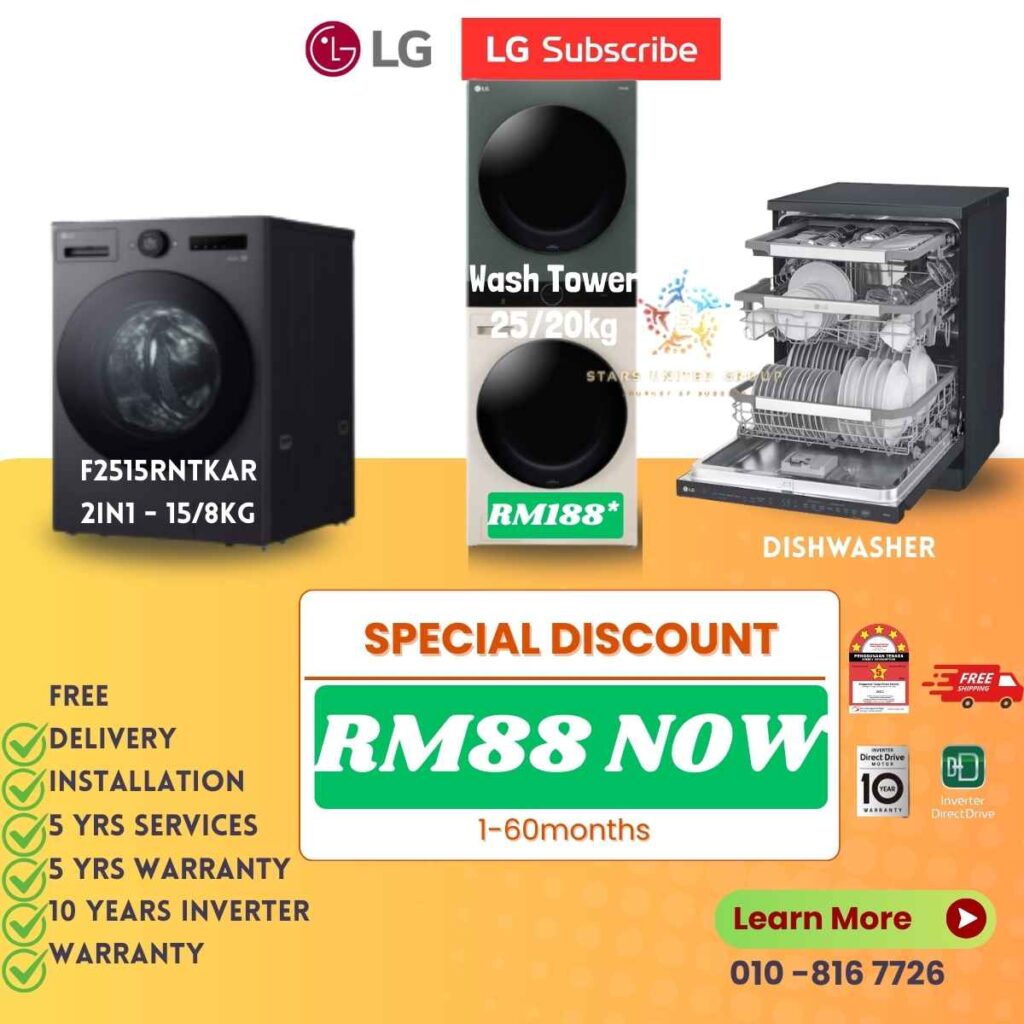 LG Subscribe Washtower monthly price promo 2026