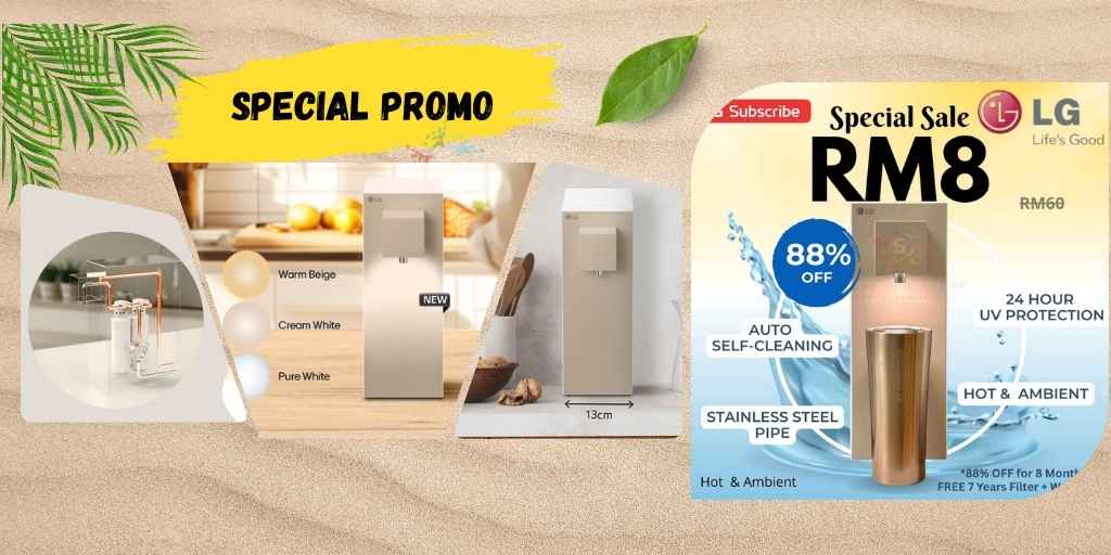 LG Water Purifier Puricare Can Ready Clean Water For You Anytime with hot and ambient WD210MN