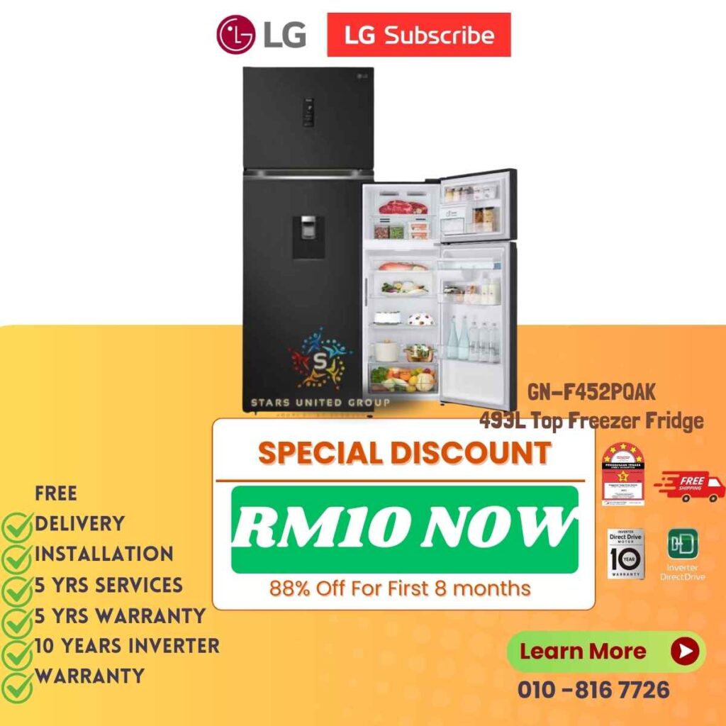 LG fridge rent to own Malaysia 2026