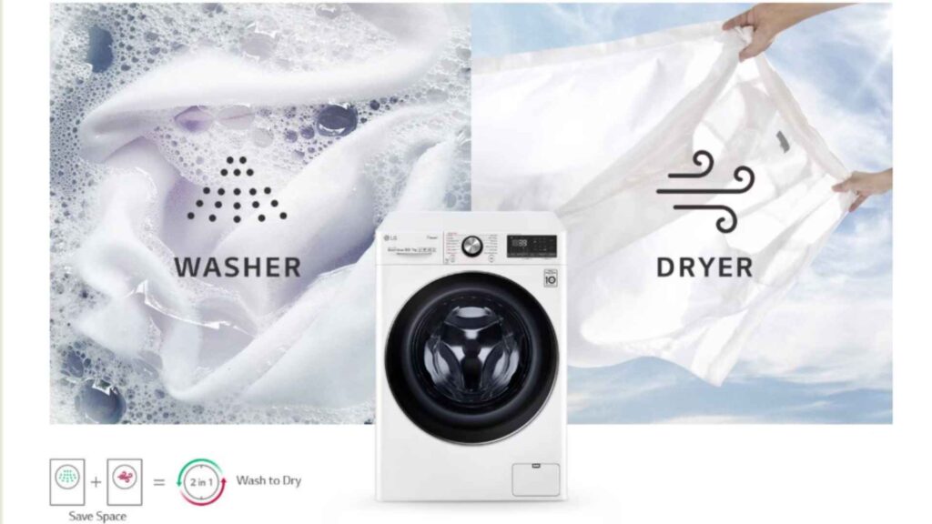 LG Subscribe Front Load Washer Dryer 10/6kg 2in1