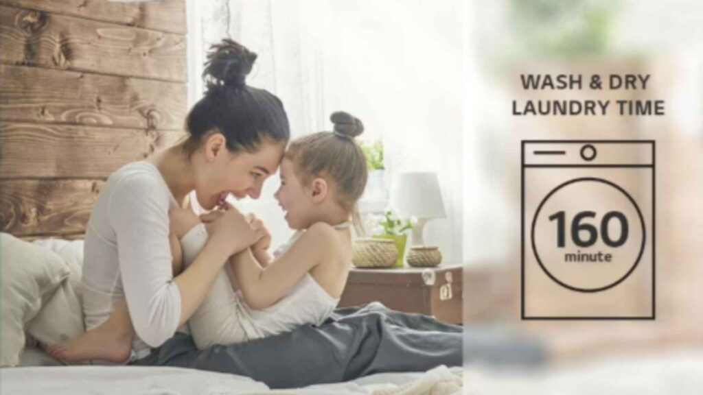 LG Subscribe Front Load Washer Dryer 10/6kg 2in1 save time save space