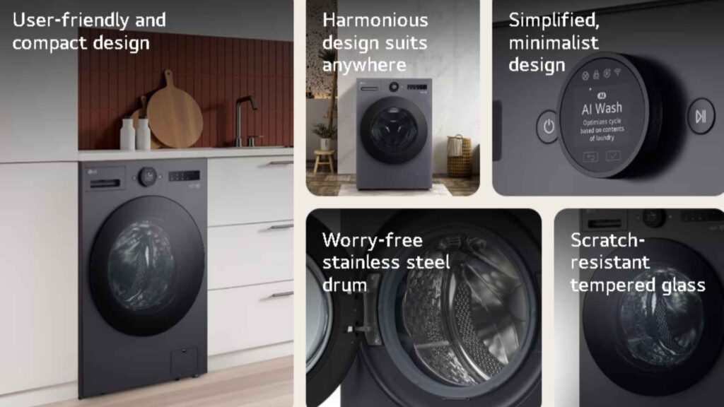 LG Subscribe 15/8kg Front Load Washer Dryer putrajaya