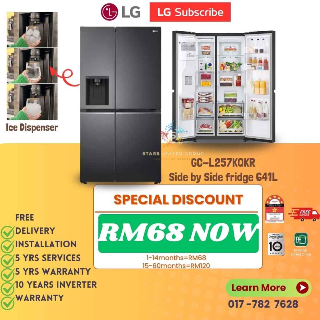 LG Subscribe Side By Side Fridge 2026 Promo