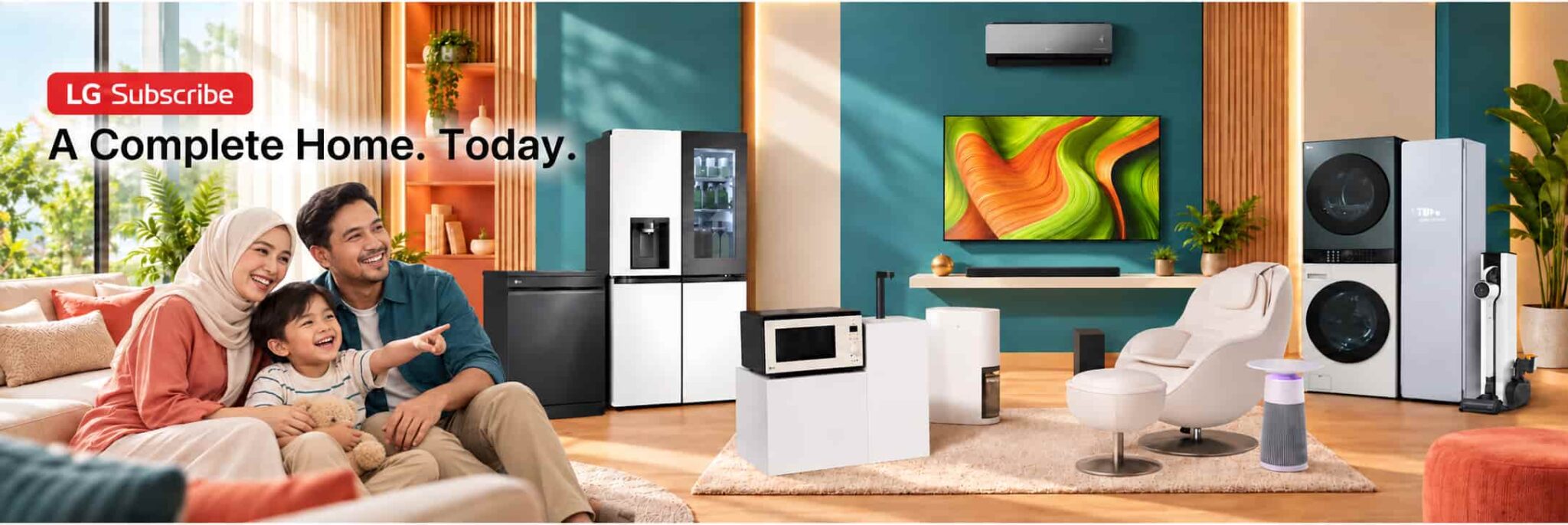 LG rent up home appliances kl and selangor.